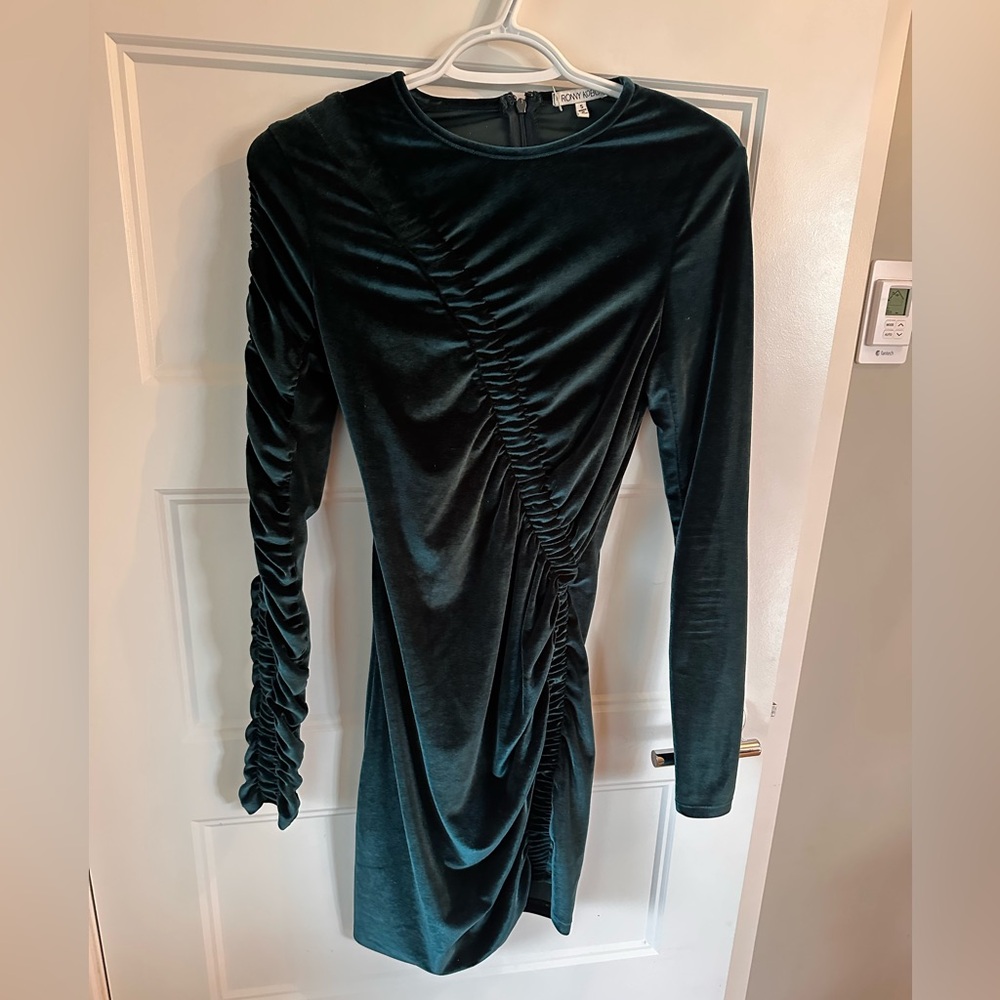 Ronny Kobo Velvet Dress - Size Small